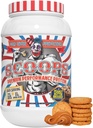 Peanut Butter Brookie Flavored Isolate, Concentrate & hydrolyzed אבקת חלבון Whey - נמוך סוכר, פחמימות ושומן 2LB Tub, 23G של חלבון הטוב ביותר עבור שריר Lean 26 משרתות