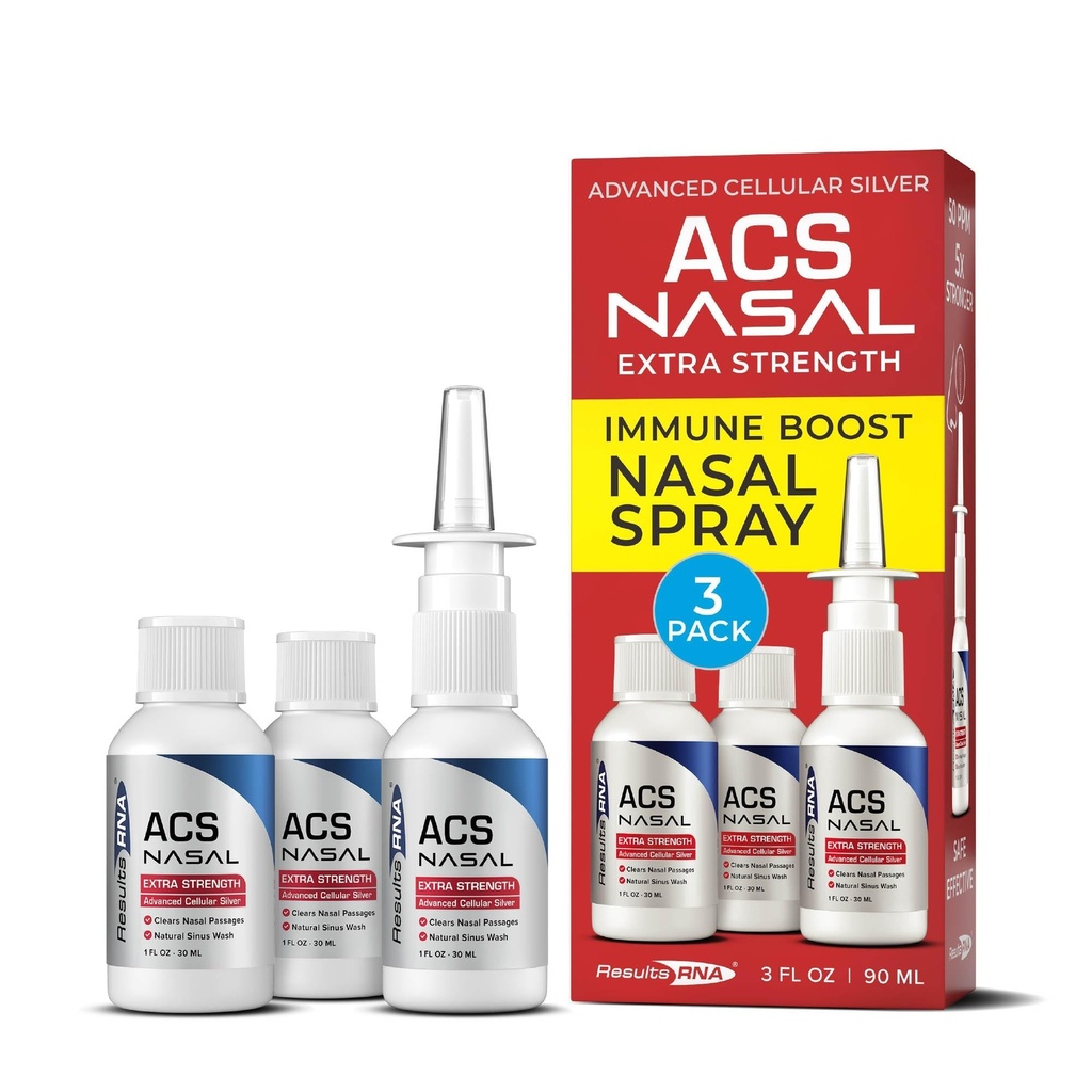 תוצאות RNA - ACS 200 Nasal תוספת כוח - ה-Nsal Wash זמין. Clears Nasal Passages לעזור לך לנשום עמוק, יום ולילה. פרובאנס קליני (90 מנות)