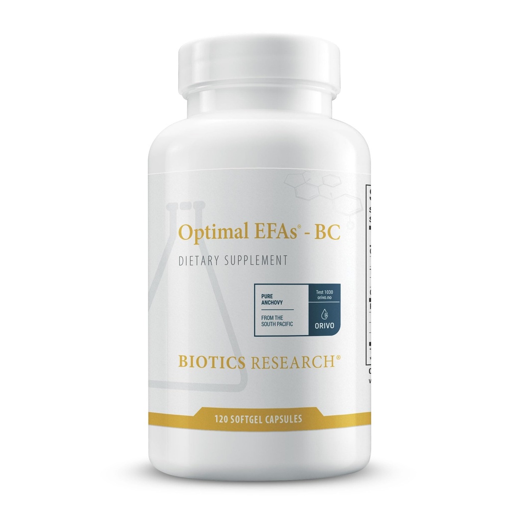 Biotics Research Optimal EFAs - לפני הספירה, Band of Fish, Flaxseed ו Blackcurrant Seed Oils. איזון אומגה 3, 6 ו 9 חומצות שומן, 120 Softgels