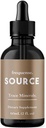 FREQUENSE - Source Trace מינרלים - אבקת מינרלים Fulvic לבריאות העצם, Absorption תזונתית, תמיכה בעור, Gut Health & Electrolytes - 60 מ"ל