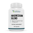Magnesium Complex תוסף, Full Spectrum Magnesium Band, Magnesium Glycinate עם Malate, Citrate, Turinate ו Gluconate - High Absorption Magnesium תוסף מגנזיום, Magnesium Complex כמוסות