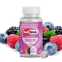 SaltStick Electrolyte FastChews - 60 מעורבים ברי Chewable אלקטרוליטים - טבליות מלח עבור ריצה ושיקום, צ'אדות אלקטרוליטיות - 60 הרוזן