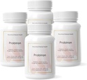 Nourished Natural Health ProbIron - תוספת פרוביוטיקה + ברזל של נשים עם ויטמין C וקופר - פורמולה טבעונית לאנרגיה ולבריאות העיכול - 120 קפסולות