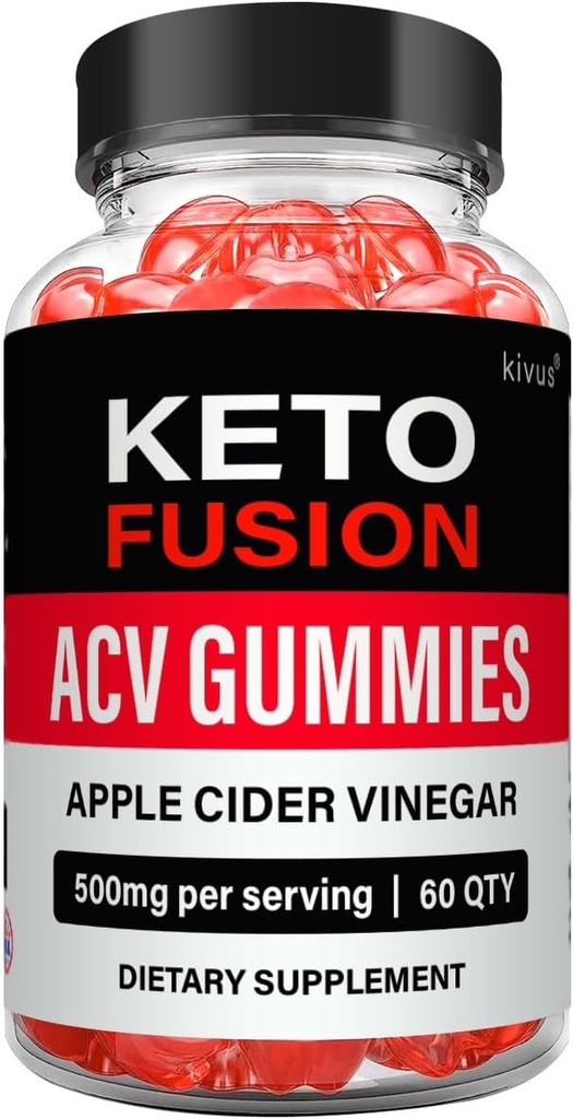 Keto Fusion Gummies - Keto Fusion ACV Gummies (Single, 60 מסטיק)