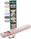 עמוד 7 Day Pill Box Organiser | BPA-Free Wheat Straw Pill Organiser