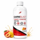 Bricker Labs CarNIBLAST נוזלי L-Carnitine 3000 מ"ג - Carnipure® Sports Nutrition תוסף אנרגיה, Stamina & Workout Recovery - Peach מנגו פלמור, 16 Fl Oz, טבעוני, Gluten-Free, non-GMO