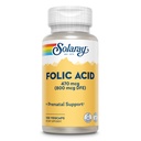 SOLAרי Folic Acid - ויטמין B9 Folic Acid תוסף, Prenatal ויטמין - תמיכה של תאי דם - טבעוני, מעבדה מאומתת, 60 יום ערבות - 100 משרתים, 100 VegCaps
