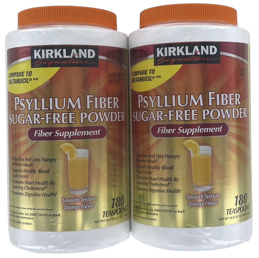 קירקלנד חותמת Sugar-Free Psyllium סיבים אבקה, 360 DosesQ