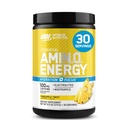 Optimum Nutrition Amino Energy אבקת פלוס הידרציה, עם BCAA, אלקטרוליטים, וקפאין, Pineapple Twist, 30 משרתים (Packaging May Vary)