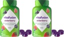 Vitafusion Elderberry Gummy ויטמינים, 90ct Elderberry חניכיים, Chewables, 90 Count (Pack of 2)