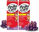 Fast Acting Children's Pain Reliever / Kids Fever מצמצם עם Acetaminophen אוראלי סוסי, ימי 2-11, Zero אלכוהול או Aspirin או Ibuprofen, Grape Flavor, 4 oz (2 Pack)