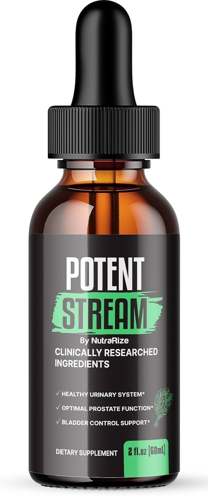 NutraRize Drops, Advanced Prostate תוסף - תמיכה טבעית לבריאות הערמונית, כוח מקסימלי, ביקורות (30 משרתים)