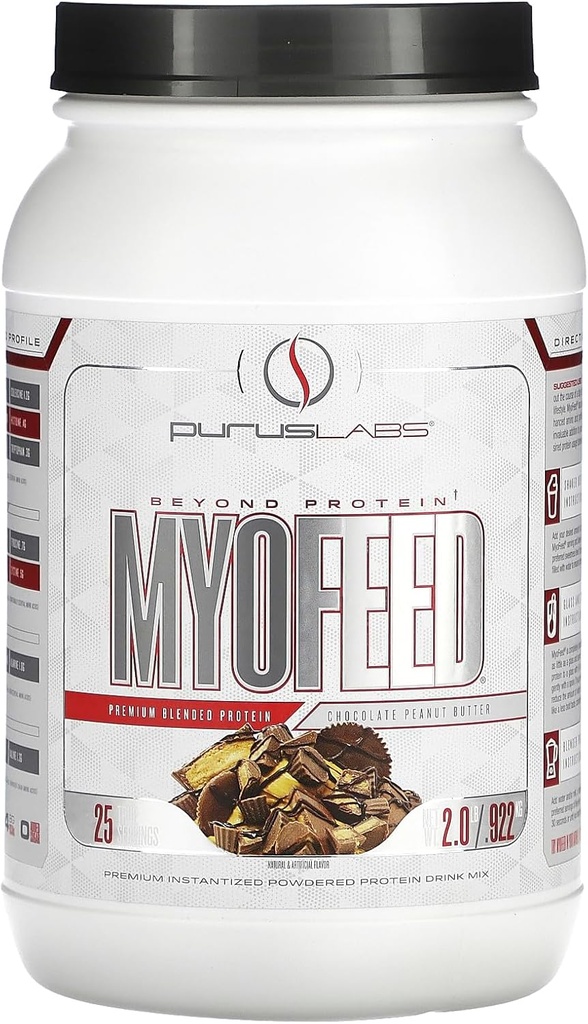 PURUS LABS Myofeed Pb2, שוקולד, 2 פאונד