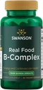 סוונסון Real Food ויטמין B-Complex 60 ואג קפסולות