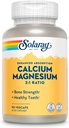 SOLAרי Calcium Magnesium תוסף מגנזיום, מגנזיום ו Calcium תוספי עבור נשים וגברים, 2:1 Ratio, בריאות העצם וכוח, טבעוני, Absorption גבוהה, 60 יום ערבות, 22 משרתים, 90 VegCaps, 90 VegCaps, 90 VegCaps