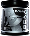 שריר Feast טבעוני BCAA אבקת 4:1 Ratio Keto Friendly סוכר חינם פוסט עבודה הקלה התאוששות, Unflavored, 300g.
