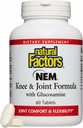 גורמים טבעיים, NEM Knee & Joint Formula, מקדם גמישות ונוחות, 60 טבליות