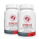Silver Fern Stress Complex תוסף - ללא קפאין - שינה, דאגה, Mood & More - עם תוספי Saffron, L-theanine תוסף, & Myo-inositol - Natural Stress Relief תוסף (Pack של 2)