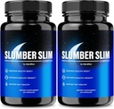 (2 Pack) Slumber Slim Weight, רשמי SlumberSlim Complex Formula, All Natural Pills כדי לתמוך ב- Fitness וב-כלל בריאות, Premium Keto כמוסות, Slumber Slim Reviews (120 קפסולות)