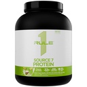 כלל 1 מקור 7 חלבון - Tennt Flavor, Velvety Smooth Texture, 22g כל עת חלבון, ו 10g באופן טבעי Occurring EAAs Per משרת מ 7 Premium מקורות (4 פאונד *, Pistachio Ice Cream)