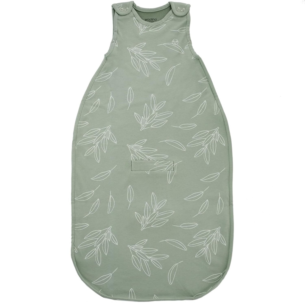 Woolino Toddler Sleep Bag, 4 Season Merino Wool ו-Orol כותנה Baby Sleep Bag או Sack, 2-4 שנים, סייג'