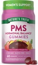 האמת של Nature's Truth PMS Hormonal Balance תומכת בחניכיים לנשים | 60 Count | טבעוני, non-GMO & Gluten Free Supplement