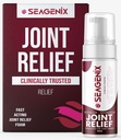 שריר הקלה משותף Foam - Joint Spray Boswellia Magnesium פורמולה - להרגיע את Stiff Joints - Ease השרירים discomfort מהיר - All Natural - הקלה עבור מפרקים ושרירים פגומים