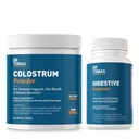 Dr. Tobias Digestive Enzymes and Colostrum אבקה - תומך ב Absorption של חומרים מזינים, נוחות עיכולית, ו- Immune Function