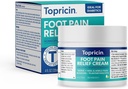 Topricin Foot Pain הקלה קרם (4 oz) מהיר Acting Pain Relieving Rub
