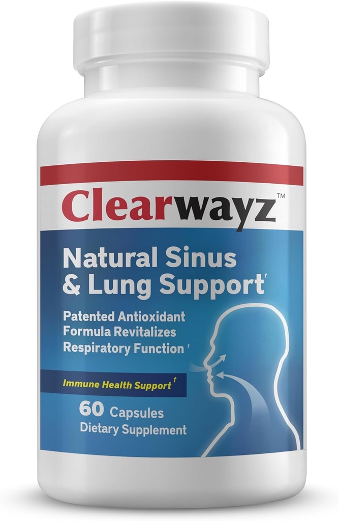 Physician Therapeutics CLEARZ Allergies, Seasonal Allergy ו-Asthma Support, Sinus, Lung ו- Immune Health, Nasal Health, Enhance Airways, Bronchial Wellness
