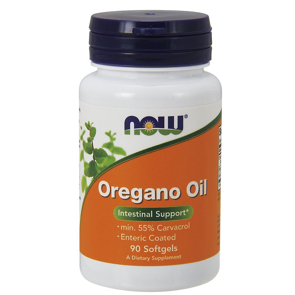 Now Foods Oregano Oil Enteric Coated Softgels 90 קפסולות (Pack of 2)