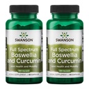 Swanson Full Spectrum Boswellia & Curcumin Natural Wellness Formula - (60 קפסולות) (2 Pack)