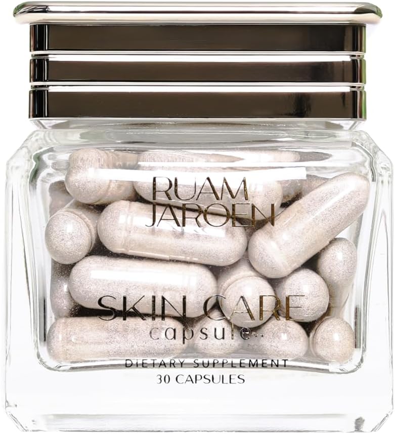 Skincare קפסולת-Multivitamin לתמיכה בעור - Hyaluronic Acid, Collagen ו Niacinamide hydroting מבפנים, תוספת לעור בריא Glow.