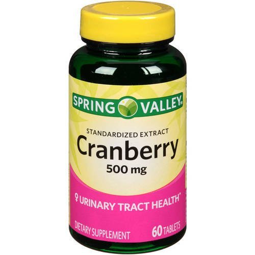 עמק האביב - Cranberry 500 מ"ג, הפקה סטנדרטית, 60 טבליות