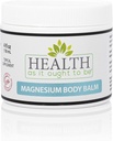 Magnesium Body Balm for Muscle Relief | All Natural Magnesium Oil Body Balm Infused with Arnica, Aloe Vera, Jo Joba & קוקוס שמן | For Headaches, Cramps, & Fast Wheel Relief