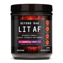 BeYOND RAW LIT Advanced Pre Workout Formula, Sweet and Tart, for Energy, Focus, Endurance, Pumps, עם 300mg Rapid ו Targeted Release Caffeine, Betaine, Betaine, Betaine, Tairine, 20 משרתים