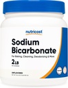 חומרים מזינים Sodium Bicarbonate (2LB) - 600 מ"ג פרי המשרת, Non-GMO, Gluten Free