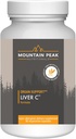 Mountain Peak Nutritionals Liver C - תוסף איברים מסייע לשמור על פונקציונליות חיה בריאה ואנרגיה ייצור - w /Siliphos® & Mushrooms - Hypoallergenic Dietary (90 קפסולות צמחוניות)