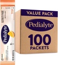 Pedialyte Electrolyte אבקת Packets, כתום, שתייה לחות, 100 יחיד המשרת אבקת Packets