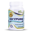 Pure & בריא Oxypure Magnesium Oxide קולן ניקוי עם Sodium Bicarbonate Veggie קפסולות 120 הרוזן