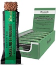 נביחות חלבון Bars Hazelnut & Nougat - 12 Count,1.9oz Bars - חטיפים חלבונים עם 20 גרם של חלבון גבוה - שוקולד חלבון בר עם 1g של Total Sugars - על Go חלבונים חטיף & ארוחת הבוקר Bars