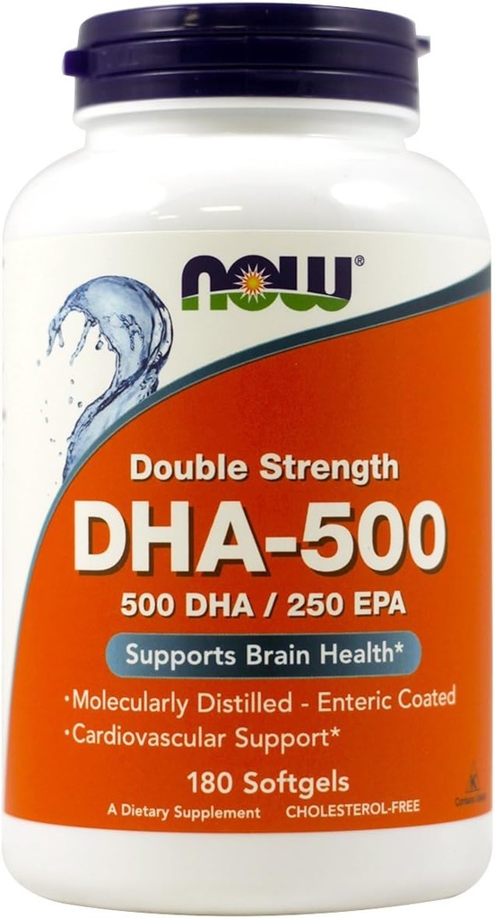 Now Foods - Dha- 500Mg 180 Sgels