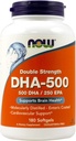 Now Foods - Dha- 500Mg 180 Sgels