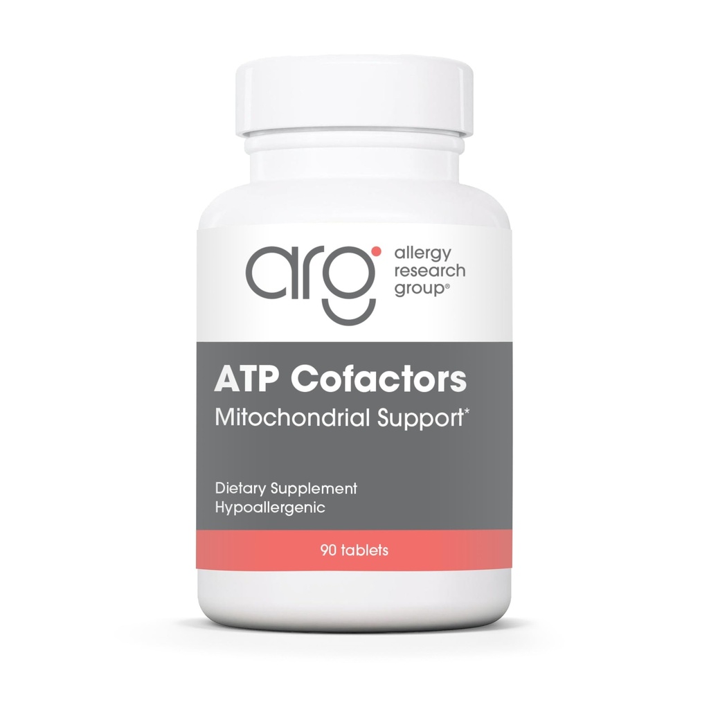 Optimox ATP Cofactors - ויטמין B Complex for Women and Men, ויטמין B2 ו- B3, 100 מ"ג Riboflavin ו 500 מ"ג Niacin, טבליות עתירי עוצמה גבוהה לתמיכה באנרגיה - 90 הרוזן