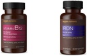 יסודות ויטמין B12 Methyylobalamin 5000 mcg ברי פלבדר Lozenges ו Elements Iron 18 מ"ג קפסולות