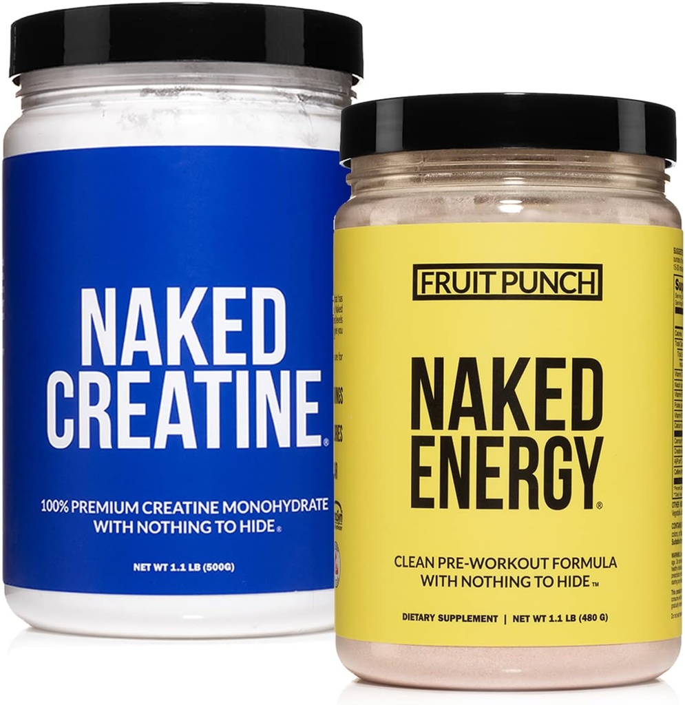 NAKED Workout Recovery Bundle: פירות פולינר אנרגיה קריטין