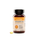 NatureWise ויטמין D3 10,000IU (250 mcg) 90 ימים אספקה - עתיר גבוה לתמיכה בשומן בריא ותפקוד השרירים, Non-GMO, Gluten-Free in Organic Virgin אוליב, (Mini Softgel), Count 90