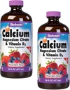 LQD Calcium Magnesium Citrate (Mixed Berry) 2Pack