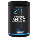 כלל 1 חלבונים אנרגיה מוזג Amino - כל עת אנרגיה ושיקום תמיכה עם BCAAs, Glutamine, Citrulline, Beta Alanine, Caffeine מקפה ירוק ו Tea Leaf Extracts (כחול פטל, 30 משרתים)