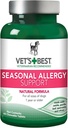 Allergy Chews, Seasonal Allergy Chews for Dogs, Dog Itching Skin Relief Chews, Anti Itch for Dogs, 60 טבליות צ'וגבל